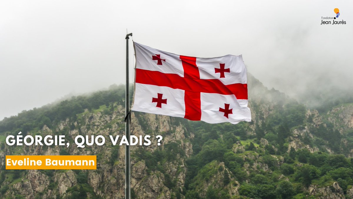 📝🇬🇪 Depuis la guerre en Ukraine, l’échiquier géostratégique de l’Eurasie est en recomposition, Eveline Baumann analyse la trajectoire probable de la Géorgie vers l’autocratie, après la victoire du Rêve géorgien aux élections législatives. 
jean-jaures.org/publication/ge…