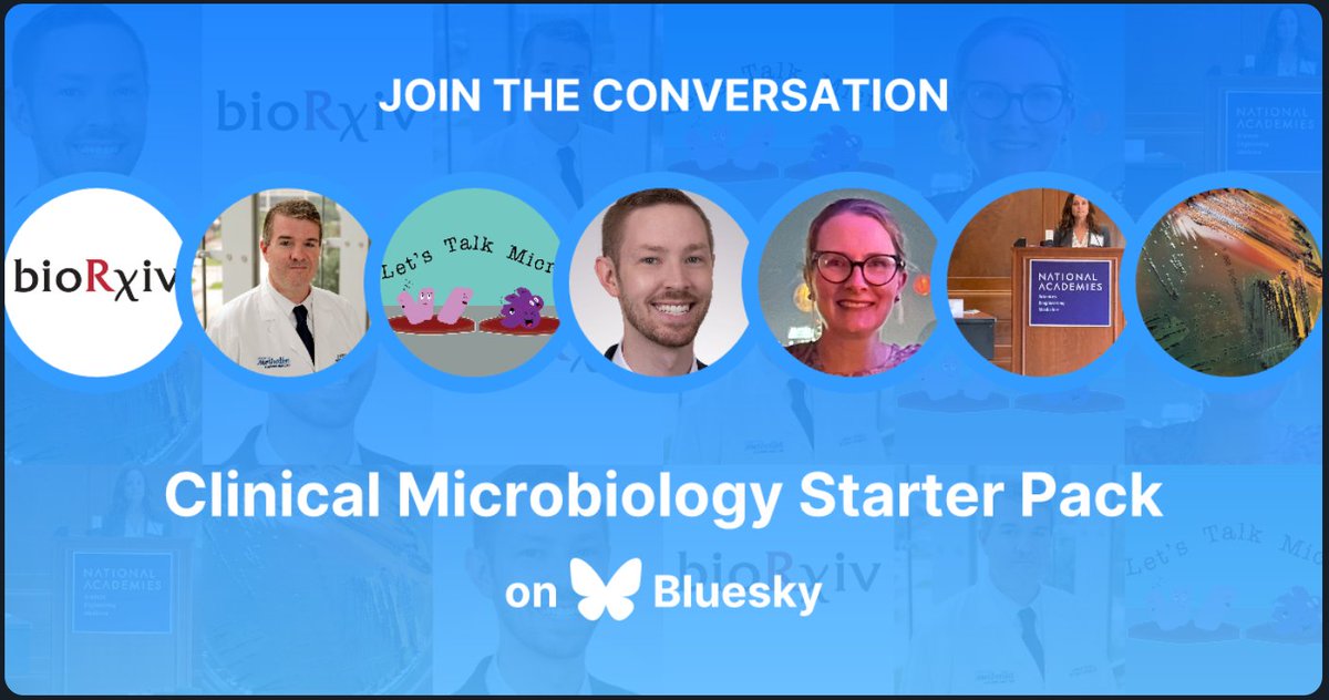 LPattersonPhD's tweet photo. And to help with the transition, here's a starter pack that will let you connect with all of your other clin micro colleagues with the click of a button!

https://t.co/gfJPPtbM7r https://t.co/yWuCHfU1HJ