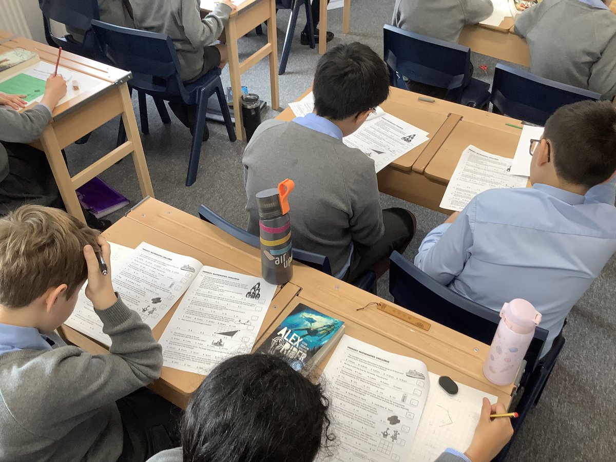 carletonhouse's tweet photo. Y6 had a go at @Mathematical_A #primarymathschallenge this week. It tests our children’s problem solving skills. Some of our children are keeping their finger’s crossed that they’ve qualified for the next round later in the year. Well done boys &amp; girls especially our top 3! 👏 https://t.co/pTP1RPIIHX