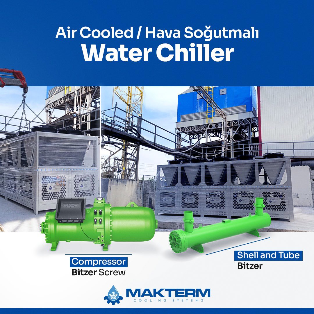 Makterm_Com's tweet photo. Air Cooled Water Chiller https://t.co/dzxovBDGeT