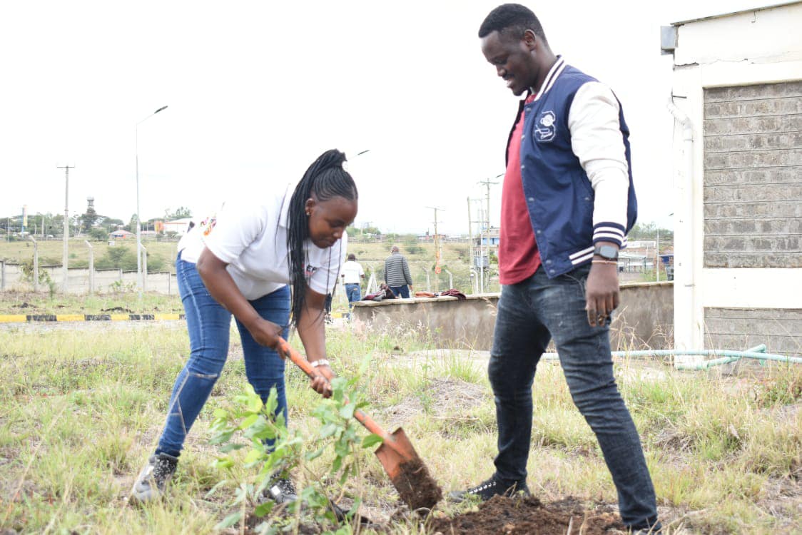 epzakenya's tweet photo. #GreeningtheZone #PandaMiti Todayβs tree planting saw more than 200 tree seedlings planted at EPZ Athi River @KontoorBrands. The global lifestyle apparel company portfolio includes Lee and Wrangler; among the popular brands manufactured in Kenya by EPZ apparel companies. https://t.co/1im2f9rS7O