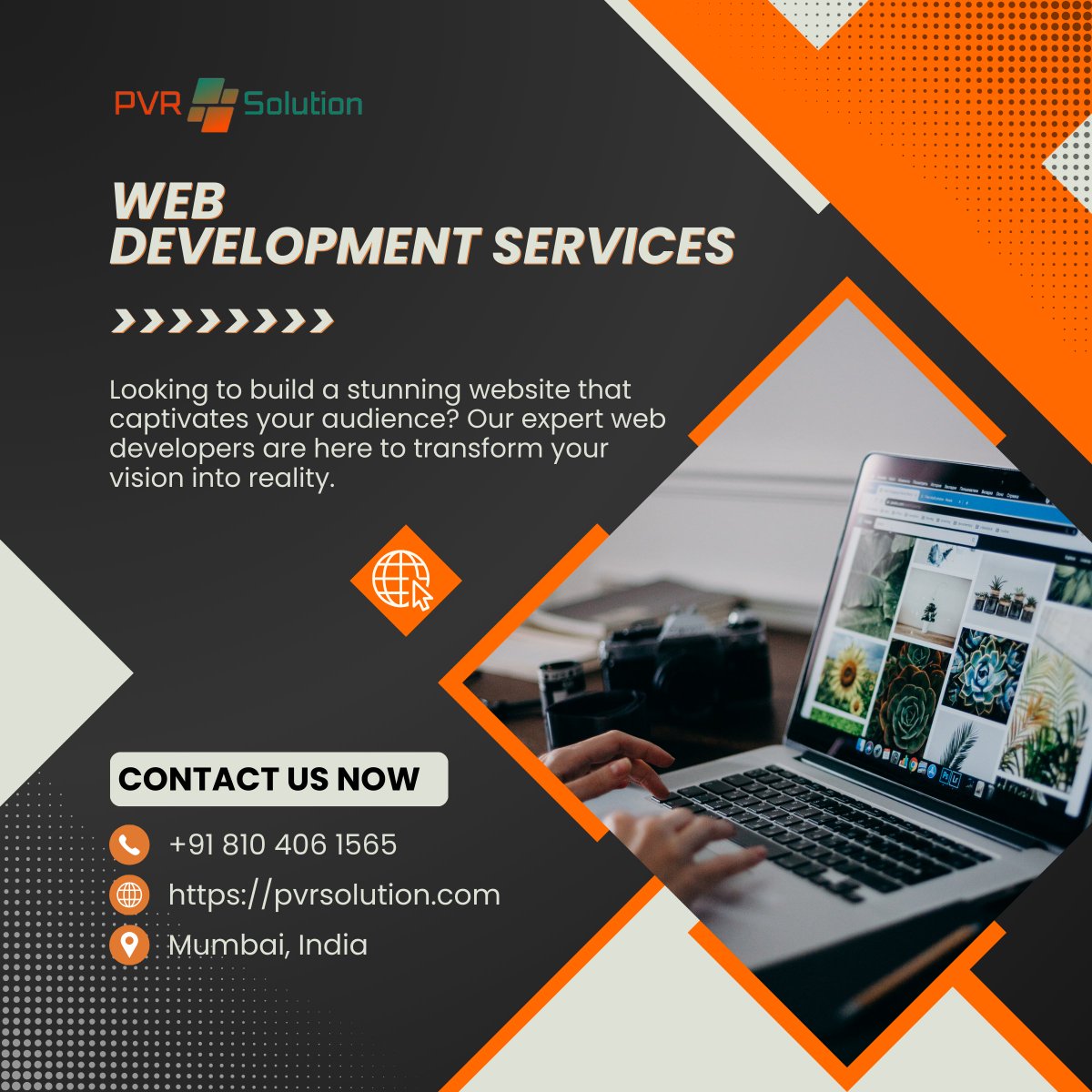 pvrsolution's tweet image. Use PVR Solution to Boost Your Online Presence with a Web Journey!

Your concept may become a reality with the help of our skilled web developers.

Get in touch with us right now!
pvrsolution.com

#digitalmarketing #onlinesolutions #web #pvrsolution #webdevelopment