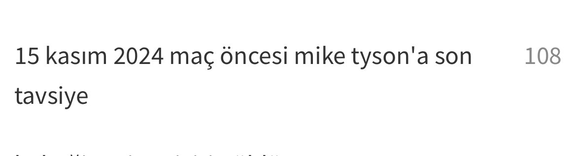 Ekşi Sözlük yazarları, tarihin en genç ağır sıklet boks şampiyonu Mike Tyson’a tavsiyelerde bulunuyorlar.
