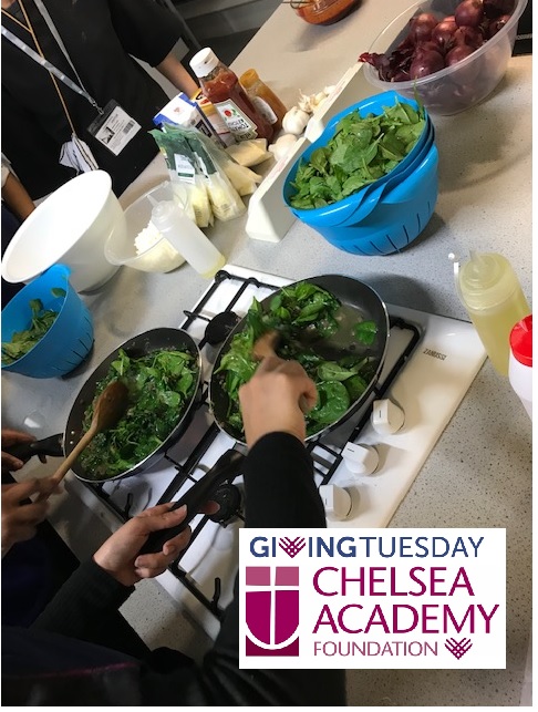 Another session of <a href="/chelseaacademy/">Chelsea Academy</a>  students having fun &amp; gaining #LifeSkills with our Cooking Masterclass! Thank you <a href="/AbelandCole/">Abel & Cole</a> , Makiko Sano &amp; Suzu House, and Ivy for this opportunity. #GivingTuesday #flourish

Click here to support: chelsea-academy.org/chelsea-academ…