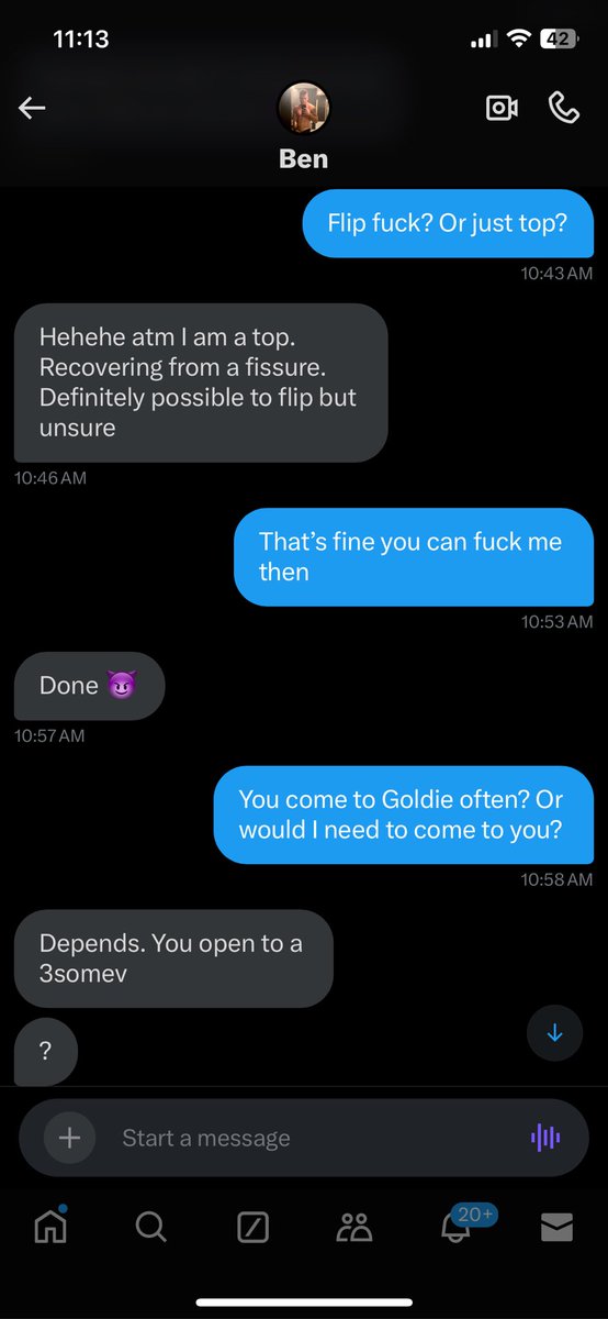 Melbourneboy00's tweet photo. “You open to a threesome?”
“Depends, who’s the third?”
.
.
.
“That would be my husband 😈”
https://t.co/TppBziDOxI https://t.co/XbRSeu3FHL