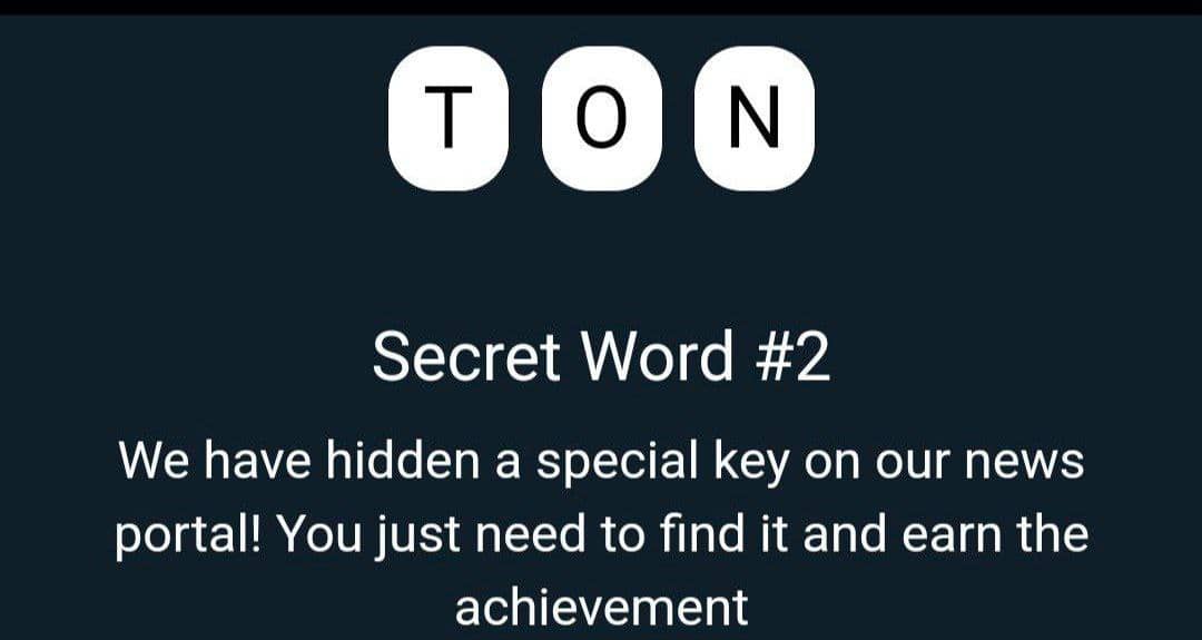 PPeretebe89244's tweet photo. 📢 Attention #majors
⭐️ Major Achievement : 15.11.2024
🤐 Secret Word 👉 TON
#majorcode https://t.co/5RgZnCT6Hv