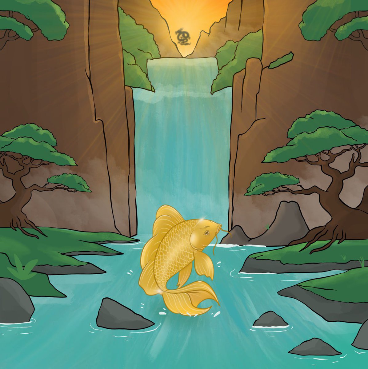 Shinjikoieth's tweet photo. Every koi faces trials before becoming a dragon. 

Shinji is the path, and you are the student. The market? It’s your karma test. $SHNJ is the key 🔑 https://t.co/O68fE6VhFE