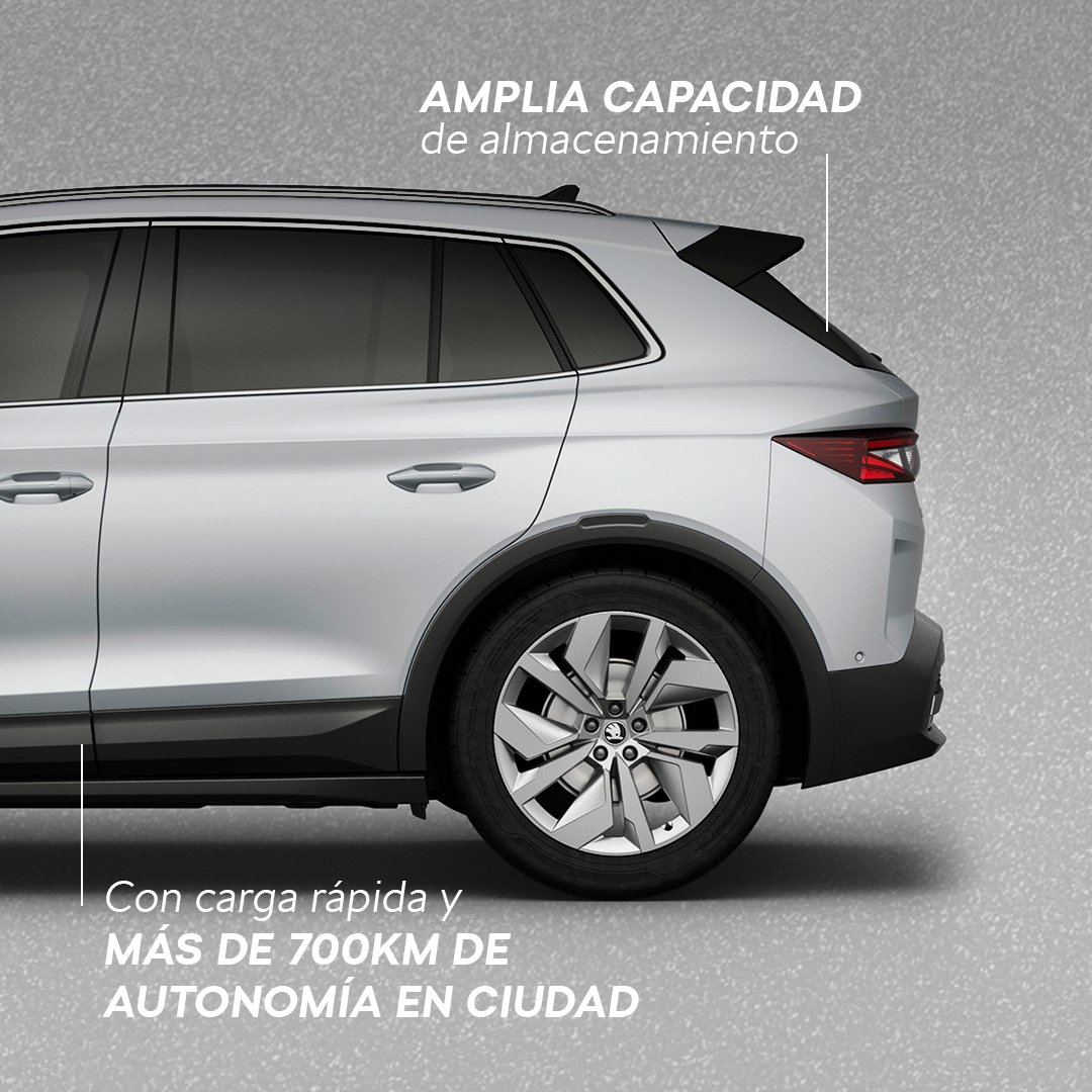 GrazalemaMotor's tweet photo. ¡El futuro ya está aquí con el nuevo Skoda Elroq! 🚗✨

Si buscas un SUV elegante, potente y lleno de tecnología avanzada, no puedes dejar pasar la oportunidad de conocerlo. 
#SkodaElroq #NuevoSkoda #GrazalemaMotor #Skoda https://t.co/eozqbUkAyK