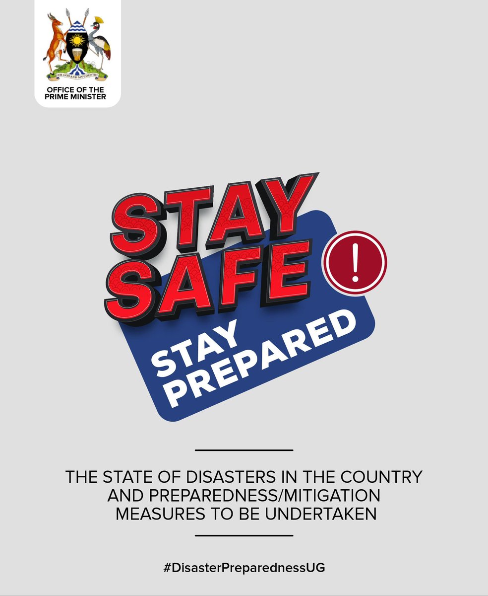 Beinomugisha_'s tweet photo. Floodwaters can contain bacteria, viruses, and other contaminants that can make you sick.
Stay away from floodwaters and take precautions to keep yourself and your loved ones safe.
Stay safe, stay healthy.
#DisasterPreparednessUG https://t.co/1OgGpORs31