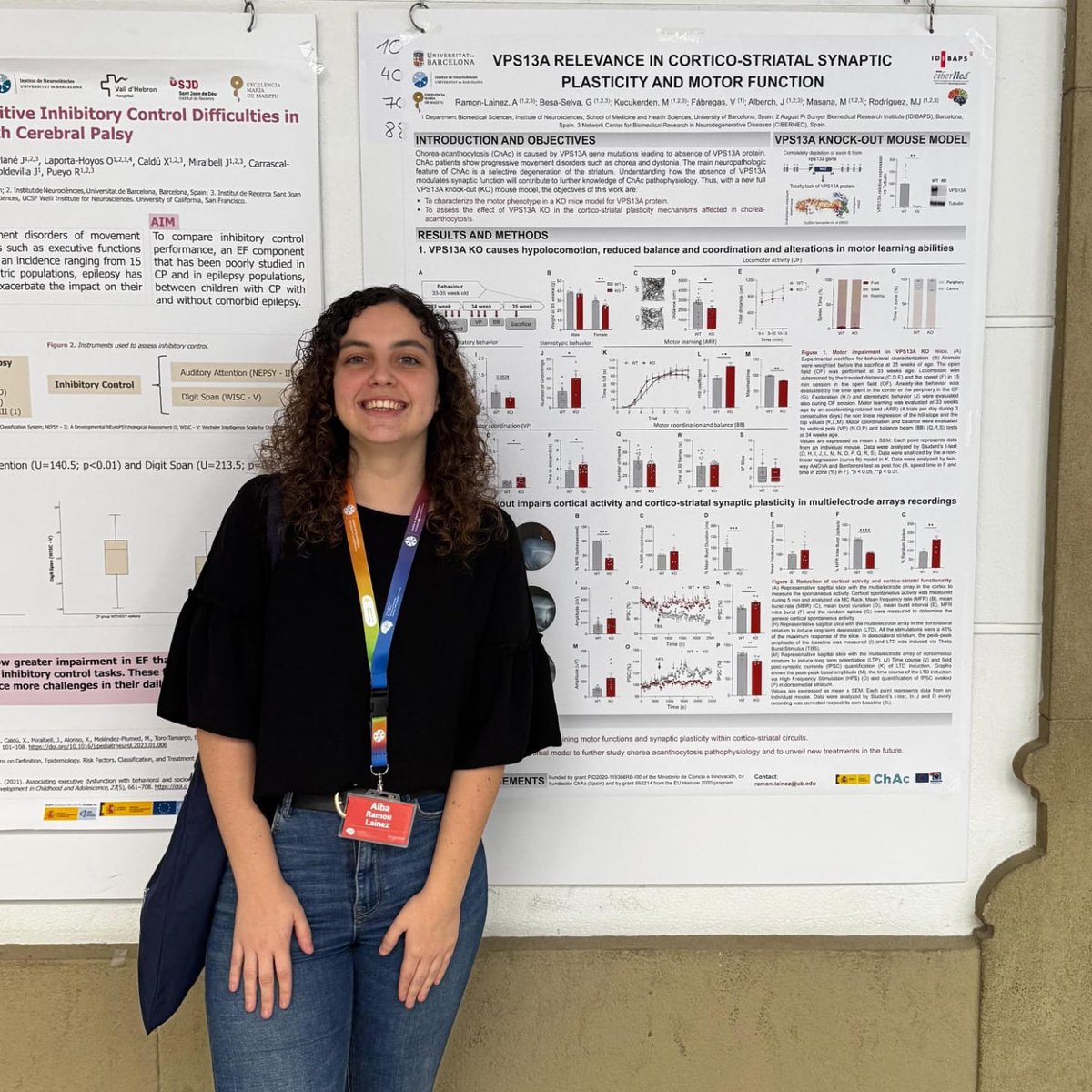 RodriguezAllue's tweet photo. Alba and @gigi_ackerman just presented their beautiful exciting results at the interdisciplinary #MultiBrainII meeting organized by @UBneuroscience. We have enjoyed the company of great neuroscientists and the environment of an encouraging meeting. https://t.co/kVz3RHBrdc