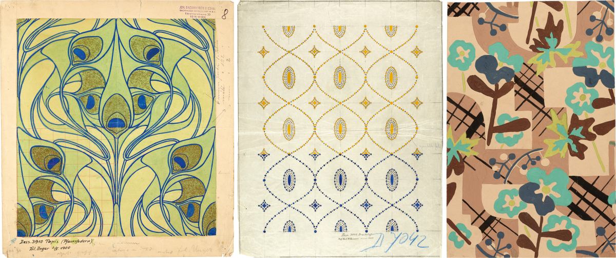 „Poesie des Ornaments“ – eine sehenswerte Ausstellung im Wiener Museum Leopold über die künstlerischen Stoffmuster der österreichischen Textilfirma Backhausen flaneurin.at