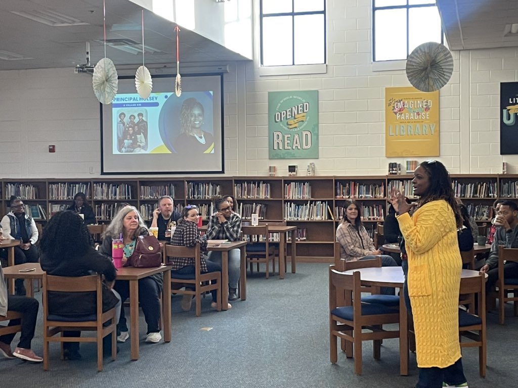 Krystal Shaw (@krystalshaw9) on Twitter photo It’s an exciting morning at <a href="/ELM_HCS/">ELMS</a> as Principal Holsey has her first official meet and greet with the ELM staff! <a href="/kvt_11_3/">Kevin Van Tone</a> <a href="/DrKeshaJones1/">Dr. Kesha L. Jones</a> <a href="/MASuddeth/">Mary Ann Suddeth</a> <a href="/PrincipalHolsey/">ᔑᖾᥲყƙᥱꙆᥱ Ʈ. ᕼoꙆ⳽ᥱყ</a> It’s an exciting morning at <a href="/ELM_HCS/">ELMS</a> as Principal Holsey has her first official meet and greet with the ELM staff! <a href="/kvt_11_3/">Kevin Van Tone</a> <a href="/DrKeshaJones1/">Dr. Kesha L. Jones</a> <a href="/MASuddeth/">Mary Ann Suddeth</a> <a href="/PrincipalHolsey/">ᔑᖾᥲყƙᥱꙆᥱ Ʈ. ᕼoꙆ⳽ᥱყ</a>