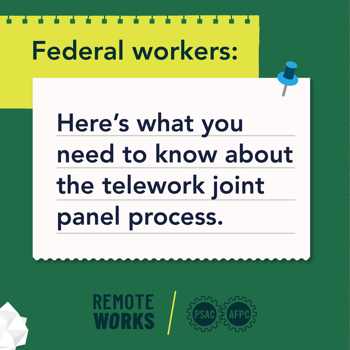 psac_afpc's tweet photo. 1/6 Federal workers: spread the word! You can hold the government accountable for violating the telework letter of agreement. 🧵👇 https://t.co/3xP1Rkd1Et