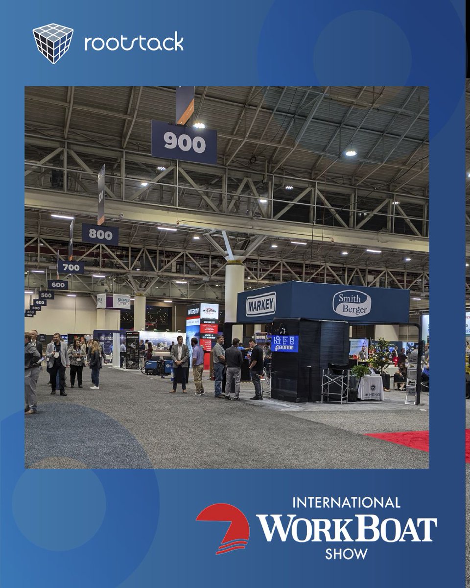 rootstack's tweet image. Another day at the 2024 International WorkBoat Show in New Orleans! 🚤🌐 We're excited to share some highlights from our booth. Stop by to discover innovative maritime solutions. 🛠️🔧 See you there!
#WorkBoatShow #Rootstack #MaritimeTechnology