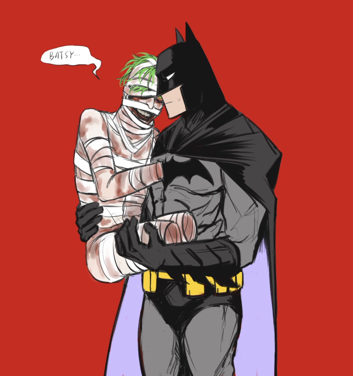 不太好抱 #Batjokes