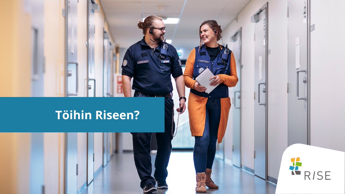 rikosseuraamus's tweet photo. Hakusessa uusi suunta? Tule riseläiseksi! 💡Meille etsitään:
🔷erikoissuunnittelijaa asiakasarviointiyksikön Oulun arviointitiimiin
🔷rikosseuraamusesimiestä Ojoisten vankilaan
🔷vartijoita Pelson ja Hämeenlinnan vankiloihin
Lue lisää: https://t.co/4krNJb5Mns https://t.co/XkNU75FkJr