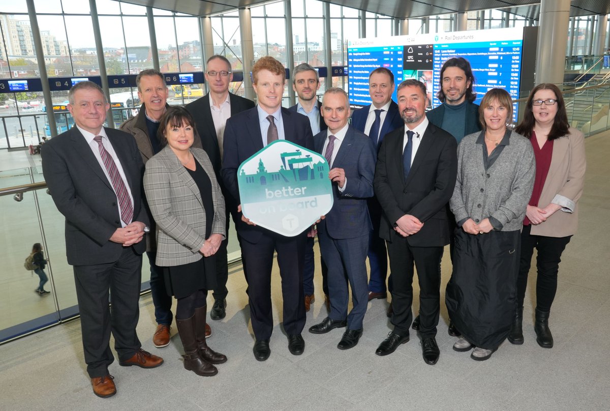 This week, U.S. Special Envoy to Northern Ireland for Economic Affairs, Joe Kennedy III, launched a new public transport charter for Belfast entitled ‘Better on Board’ which is supported by organisations representing more than 100,000 people across NI.

#BetterOnBoard