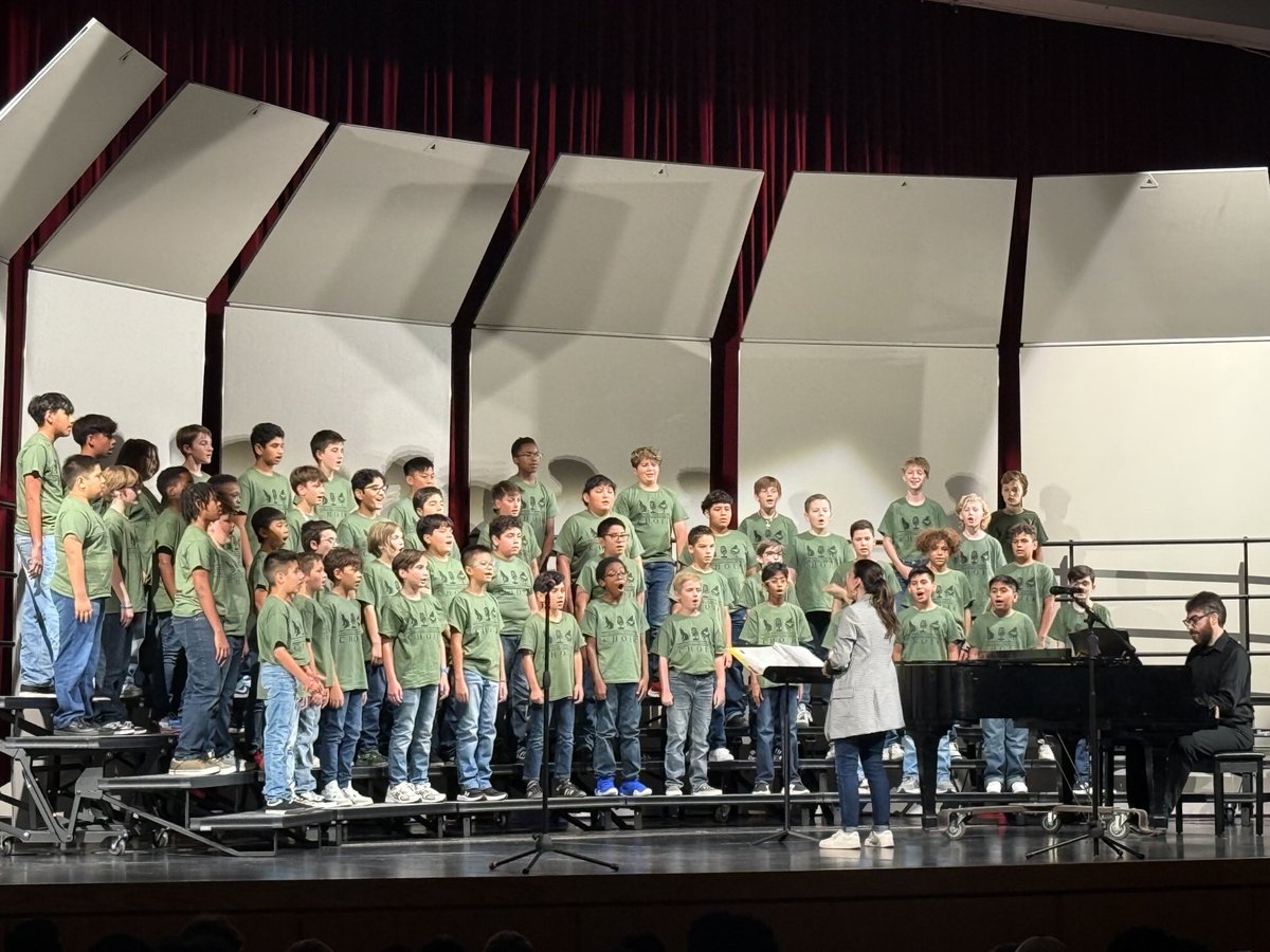 Enjoyed Will’s first choir concert last night! Hats off to ⁦<a href="/mrsramon_choir/">Gina Ramón Holloway</a>⁩ &amp; the ⁦<a href="/CTMSWolfWay/">CTMS Wolves</a>⁩ team for a great performance!! #WeAreGCISD