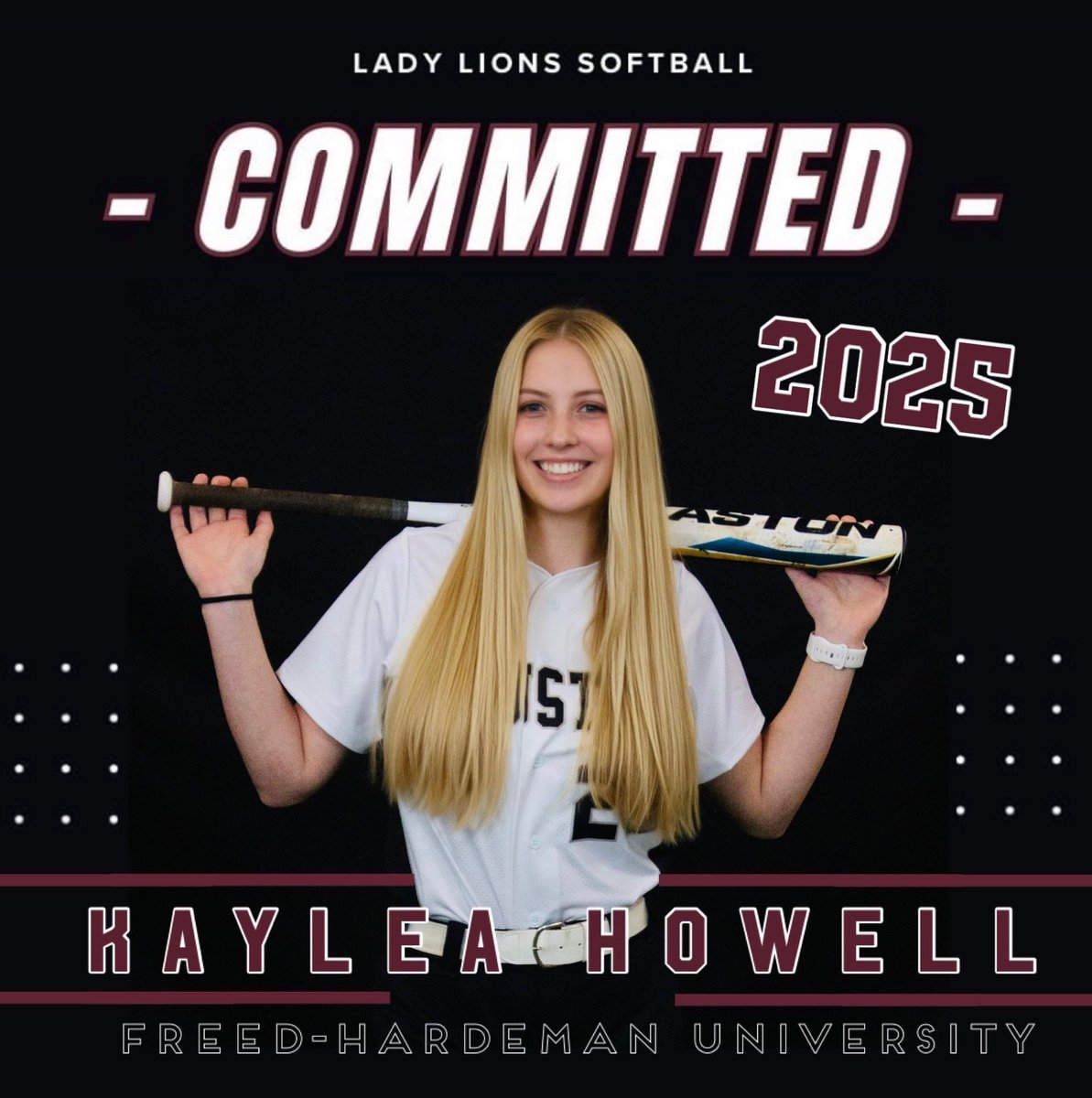 xtremedemarini's tweet photo. Commitment Alert! Mississippi Glory National 18-Lewis-Kaylea Howell has committed to Freed-Hardeman University! Congratulations Kaylea! #ALLIN! https://t.co/yLp4Rmd0xD