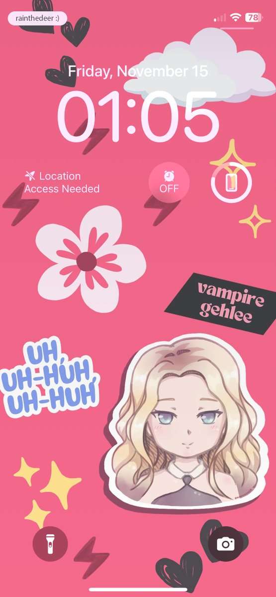 rainthedeer's tweet photo. Sharing my Vampire Gehlee x APT inspired wallpaper. It was for my phone's layout but might as well share. 😵

#GEHLEEDANGCA #젤리당카
#GEHLEE #ゼリーダンカ
#UNIS #유니스 https://t.co/5TtBJ81n0d