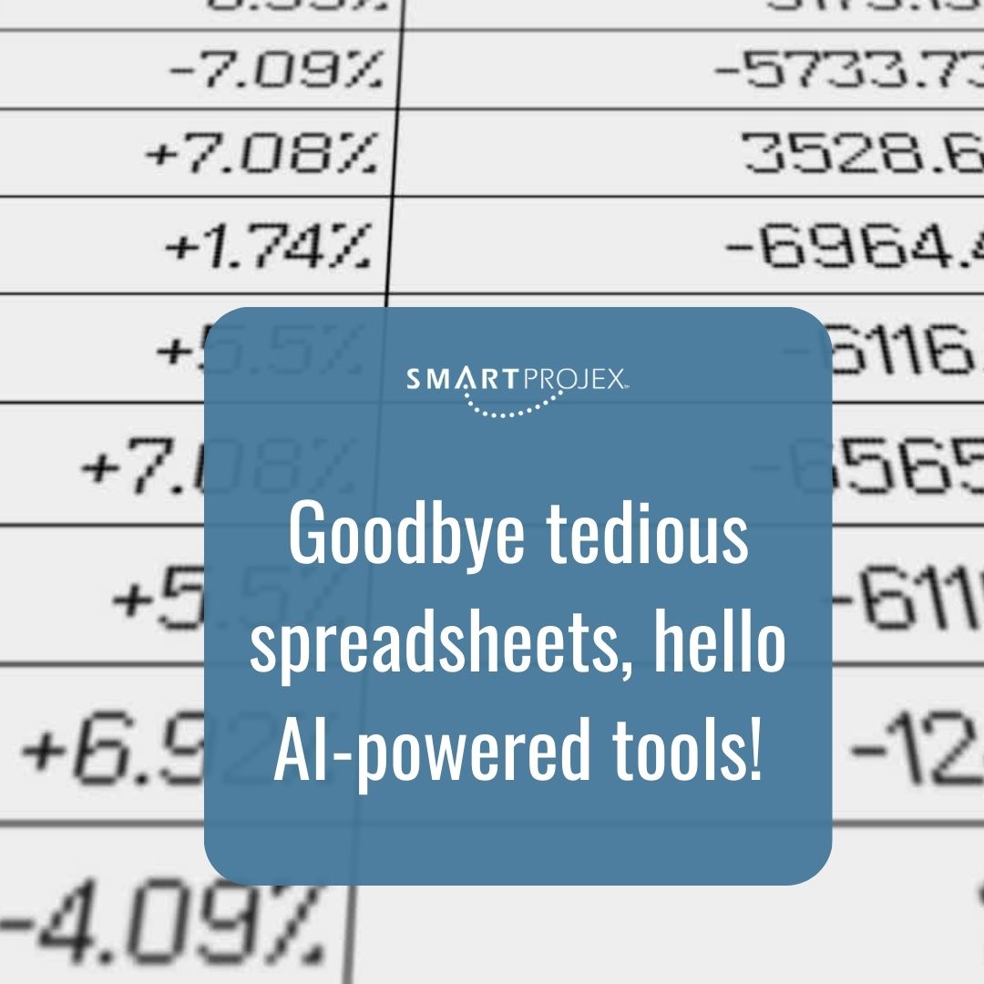 SMARTPROJEX's tweet photo. Say goodbye to tedious spreadsheets. 🗂️ Hello, automation! AI-powered tools are revolutionizing project management, making data-driven decisions faster than ever. How is your team using AI? #AIinPM #SmartDecisions" https://t.co/HxftlN1zYQ