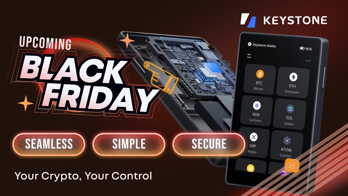 Keystone Hardware Wallet tweet media