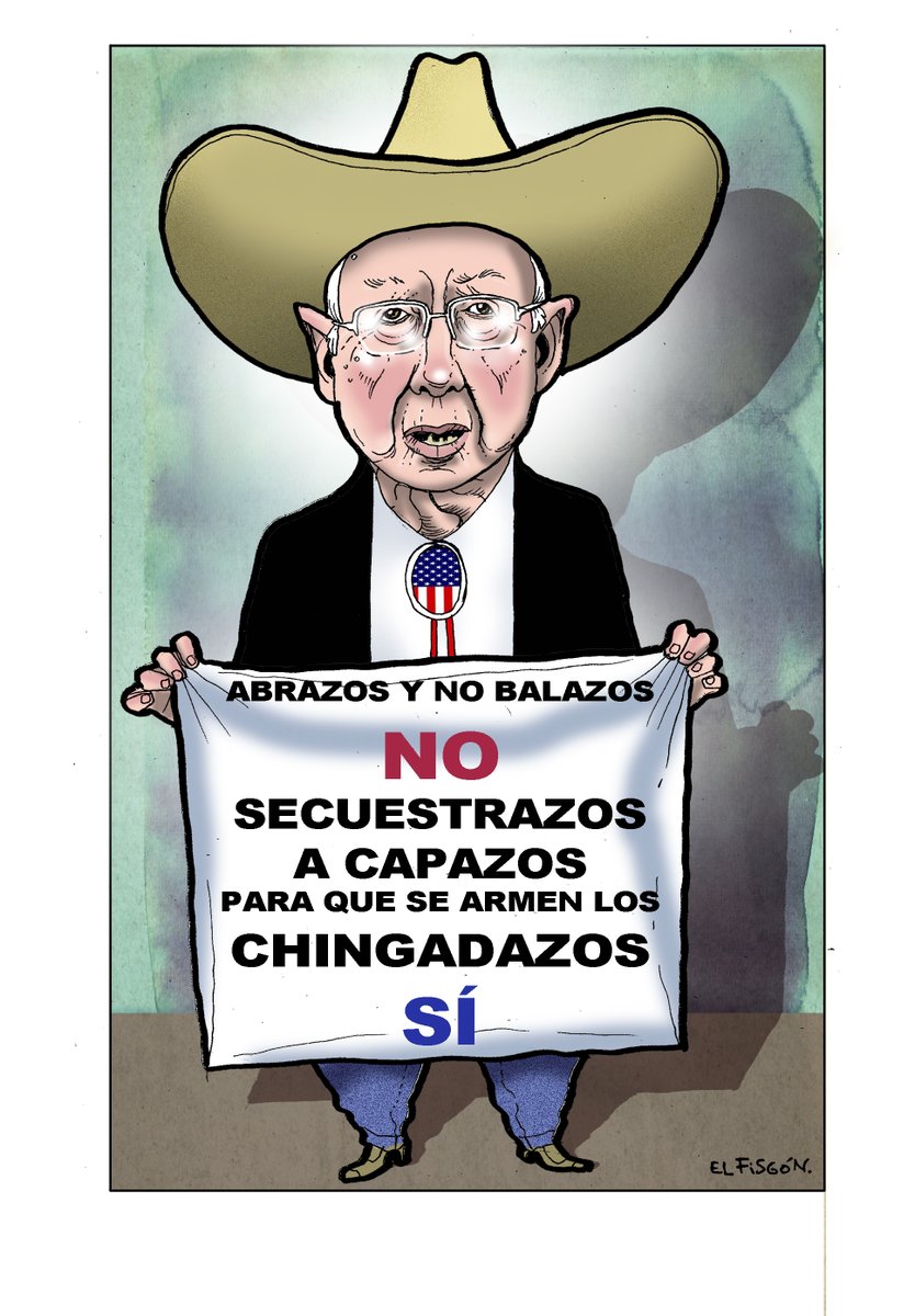 fisgonmonero's tweet photo. Las declaraciones de @USAmbMex son inaceptables. Washington quiere que México siga poniendo los muertos y Estados Unidos se quede con las ganancias del narco.
Desde hace décadas, los USA usan la guerra contra las drogas para intervenir en otros países.
Nunca más. https://t.co/JuFLY7GxqP