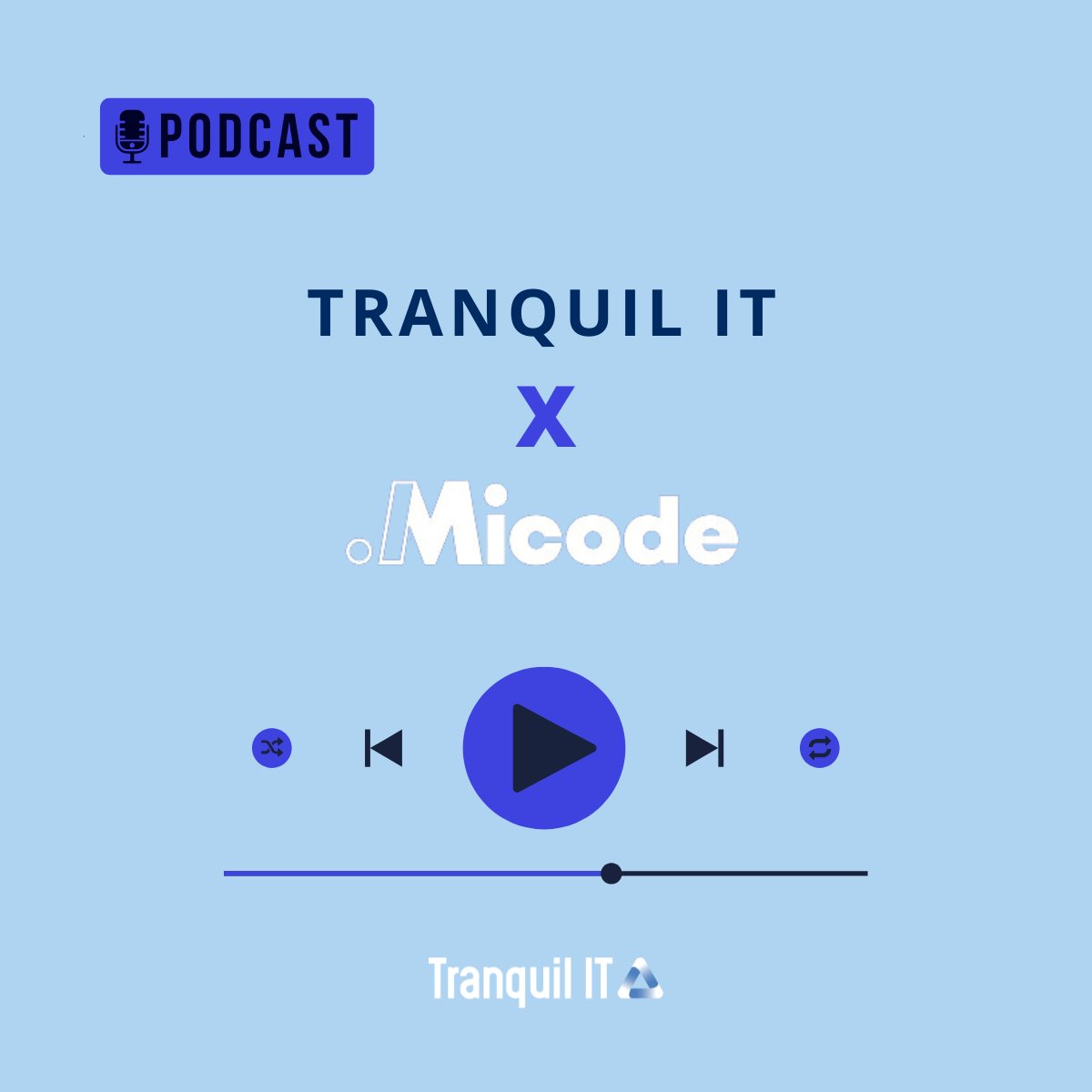 On parle de Tranquil IT... 💙

🎧 Et oui, vous avez peut-être entendu le nom de #WAPT dernièrement dans les podcasts Underscore_ de Micode sur Spotify !

🧏‍♂️ On vous laisse découvrir  open.spotify.com/show/1sz1NhoHq…