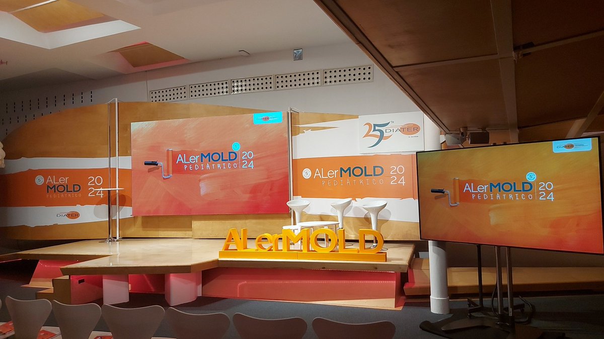 ¡Todo preparado para #Alermoldpediatrico24! #Diater