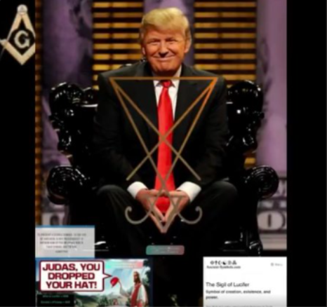 Luciferedragon's tweet image. "Lucifer, the God and Savior, will turn the world upside down," Trump sent message by hand sign. "God is in Hokkaido," Netanyahu pointed to Hokkaido. Many prophets have predicted that the Savior will appear in Japan. Rudolf Steiner said that Japan is the place of spiritual…