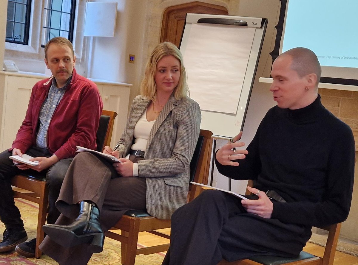 Institut für Zeitgeschichte München−Berlin (@leibniz_ifz) on Twitter photo Second day of our #CONDE project conference, co-organised by the #IfZ and <a href="/DAADCamHub/">DAAD Cambridge Hub</a> entitled "Pop History of Deindustrialization: Narratives, Economies, Identities. 'The West' in Global Perspective". Thank you for inspiring debates at Trinity Hall College <a href="/Cambridge_Uni/">Cambridge University</a>! Second day of our #CONDE project conference, co-organised by the #IfZ and <a href="/DAADCamHub/">DAAD Cambridge Hub</a> entitled "Pop History of Deindustrialization: Narratives, Economies, Identities. 'The West' in Global Perspective". Thank you for inspiring debates at Trinity Hall College <a href="/Cambridge_Uni/">Cambridge University</a>!