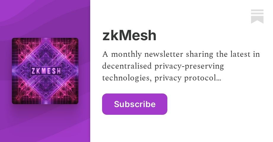 __zkhack__'s tweet photo. @EPFL @EPFL_en @0xhashiman @SuccinctJT @a16zcrypto @zksecurityXYZ @mjos_crypto @NIST Hope you liked this week’s #zkMeshMini!

Subscribe to our newsletter for the full #zkMesh capturing all the research, articles, announcements, and more from this month and the last ones – and keep track of the many developments happening in the zk-space!

https://t.co/l4QI6FZFeQ https://t.co/6BnfFy0oSt