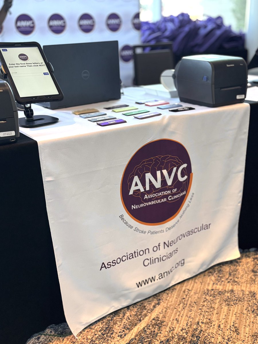 Association of Neurovascular Clinicians (@anvc__) on Twitter photo Good morning and welcome to the 2024 Association of Neurovascular Clinicians Annual Conference! We know you will enjoy the #ANVC conference experience! Please register on the upper level.
#ANVC24 <a href="/ANVC__/">Association of Neurovascular Clinicians</a> #becausestrokepatientsdeservenothingless Good morning and welcome to the 2024 Association of Neurovascular Clinicians Annual Conference! We know you will enjoy the #ANVC conference experience! Please register on the upper level.
#ANVC24 <a href="/ANVC__/">Association of Neurovascular Clinicians</a> #becausestrokepatientsdeservenothingless