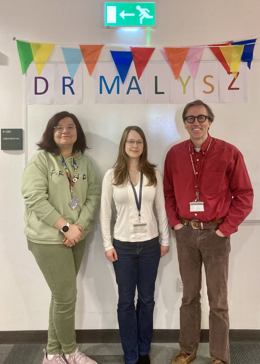 Douglas Vernimmen (@dougver) on Twitter photo Congratulations to Dr Kamila Maลysz who had her PhD *Viva voce* yesterday at <a href="/roslininstitute/">The Roslin Institute</a> - <a href="/EdinburghUni/">The University of Edinburgh</a>
Proud of you ๐ฉโ๐ ๐ Congratulations to Dr Kamila Maลysz who had her PhD *Viva voce* yesterday at <a href="/roslininstitute/">The Roslin Institute</a> - <a href="/EdinburghUni/">The University of Edinburgh</a>
Proud of you ๐ฉโ๐ ๐