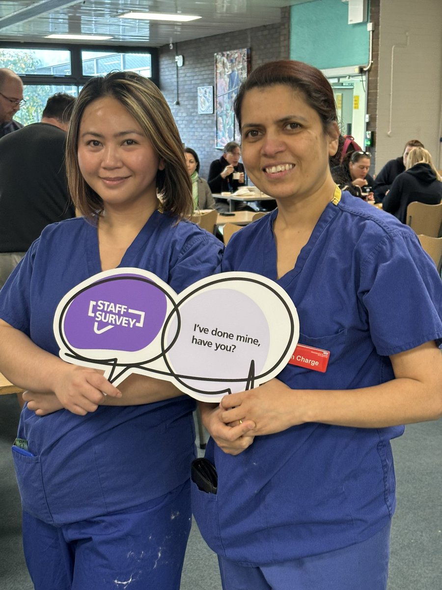 Fran Wilson RN (@franwilson21) on Twitter photo Take 15 minutes on the 15th! Promoting the completion of the annual staff survey here <a href="/gloshospitals/">Gloucestershire Hospitals NHS Foundation Trust</a>
We each have a voice that counts! #peoplepromise #haveuoursay #staffexperience Take 15 minutes on the 15th! Promoting the completion of the annual staff survey here <a href="/gloshospitals/">Gloucestershire Hospitals NHS Foundation Trust</a>
We each have a voice that counts! #peoplepromise #haveuoursay #staffexperience