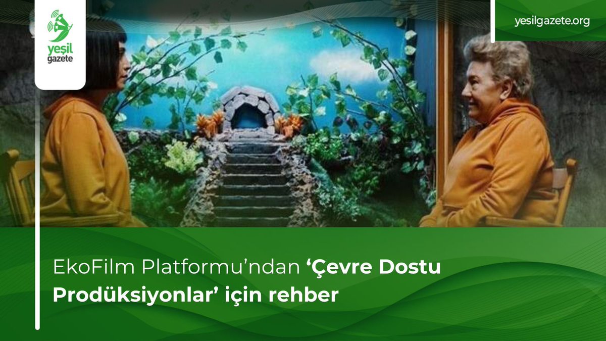 Film ve medya sektörünü sürdürülebilir adımlarla dönüştürmek isteyen tüm sektör profesyonellerine yönelik hazırlanan Çevre Dostu Sürdürülebilir Film Yapımı Prodüksiyon Rehberi yayımlandı!

EkoFilm: Sürdürülebilir Yapım Platformu, yapım süreçlerinde doğaya daha az zarar verecek