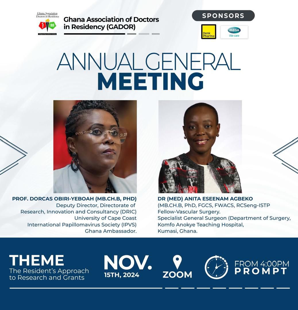 Hi there,

You are invited to a Zoom webinar.
When: Nov 15, 2024 04:00 PM Greenwich Mean Time
Topic:  The Residents’ approach to Research and Grant 
Register in advance for this webinar:
us06web.zoom.us/webinar/regist…