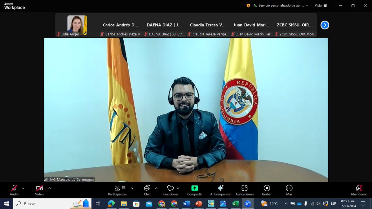 Y continuamos nuestras "andanzas y juntanzas virtuales" en el espacio material y simbólico de los Campamentos Regionales del OIR ¡Bienvenidxs líderes, lideresas y emprendedorxs de la Zona Centro Bogotá Cundinamarca!