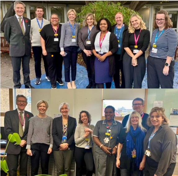 We’ve been delighted to extend a warm ILS welcome to colleagues from our ISM Executive Team at two of our community sites today (Gracefield Gardens &amp; The Whittington) to meet our fantastic colleagues &amp; showcase the great work of our teams who are Caring | Ambitious | Inclusive.
