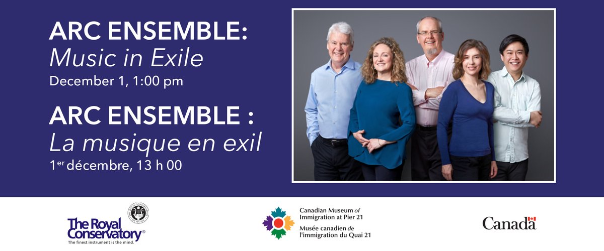 Joignez-vous à nous pour un concert spécial qui promet d’être une exploration de l’héritage de quatre compositeurs, révélant le grand pouvoir de la musique de nous relier à travers le temps et l’espace.

📅 1er décembre à 13 h
🎟️ bit.ly/4fqF0g0