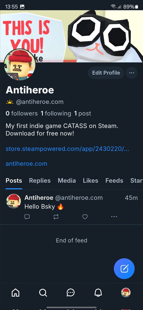 antiheroe's tweet photo. https://t.co/5mOb8KcRrK #bsky #antiheroe #catass https://t.co/ssy4yUqzyu