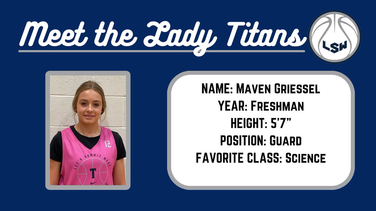 LSWGirlsBB's tweet photo. GO MAVEN! #MEETTHETITANS https://t.co/q2VJLjKFy9
