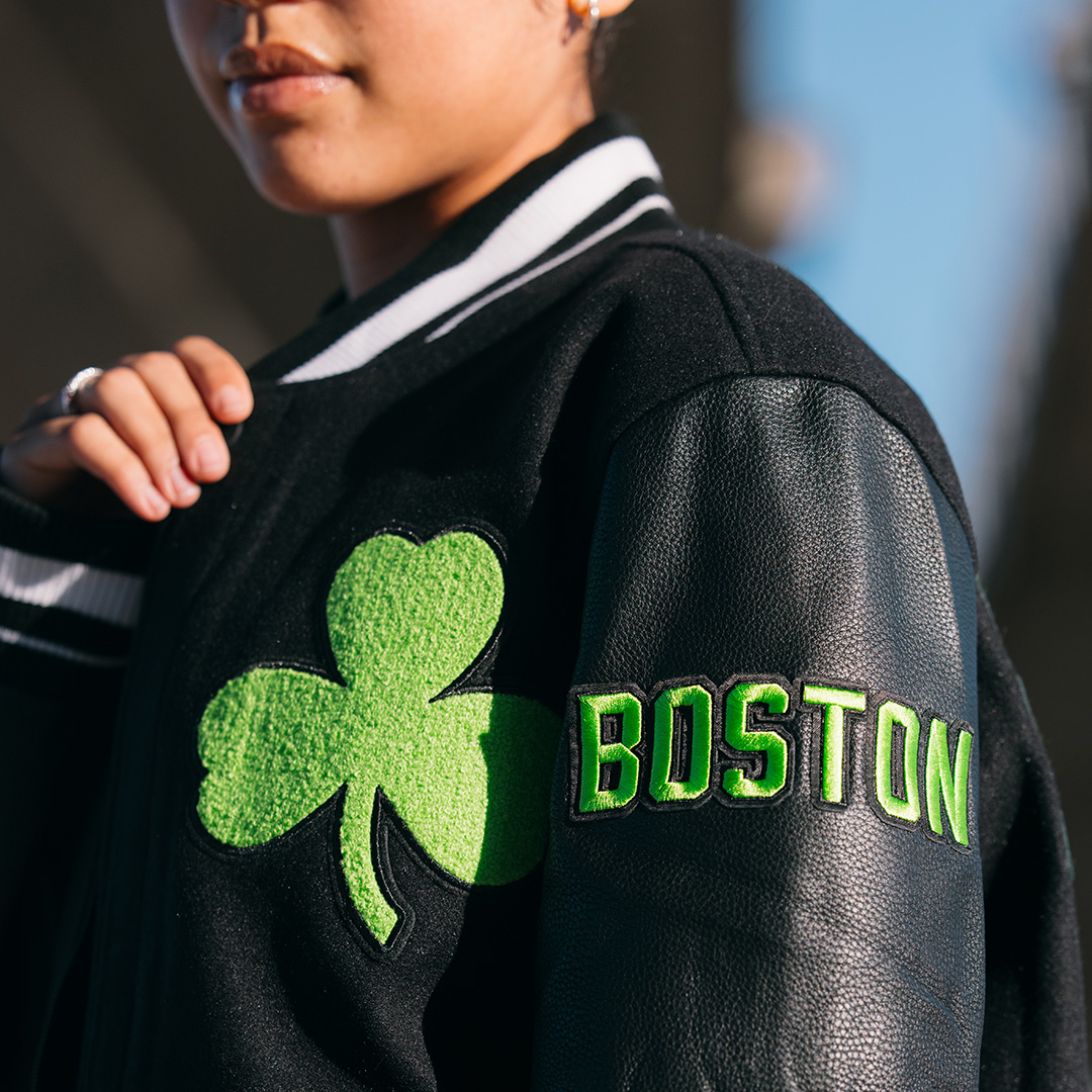 celtics's tweet photo. Authentically Boston ☘️

Get your City Edition merch NOW: https://t.co/VHon3FvJpu https://t.co/NthOr5PmKD