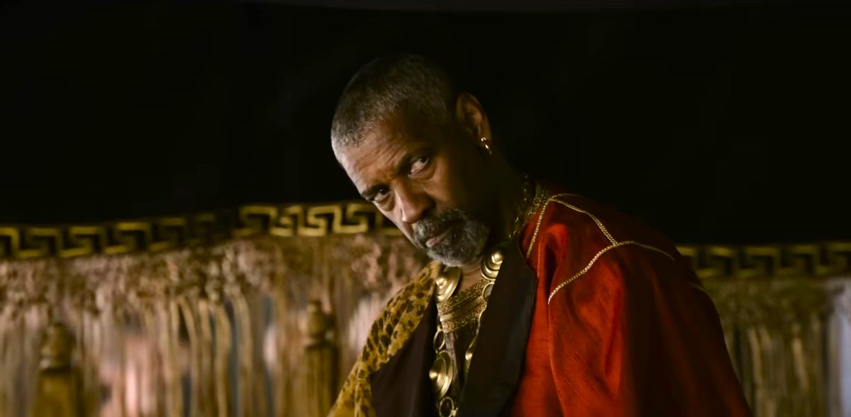 cinephileabhi's tweet photo. #GladiatorII - The arena is back and and bloodier than ever! Old school stunts, epic set-pieces and a broad canvas. 

@OfficiaIDenzeI owns the arena and the screen. Might be a worthy oscar contender. @mescal_paul is extemely terrific. 

At this age Ridley Scott directed this gem, reminds us why he's cinema’s gladiator. 

#Gladiator2Review