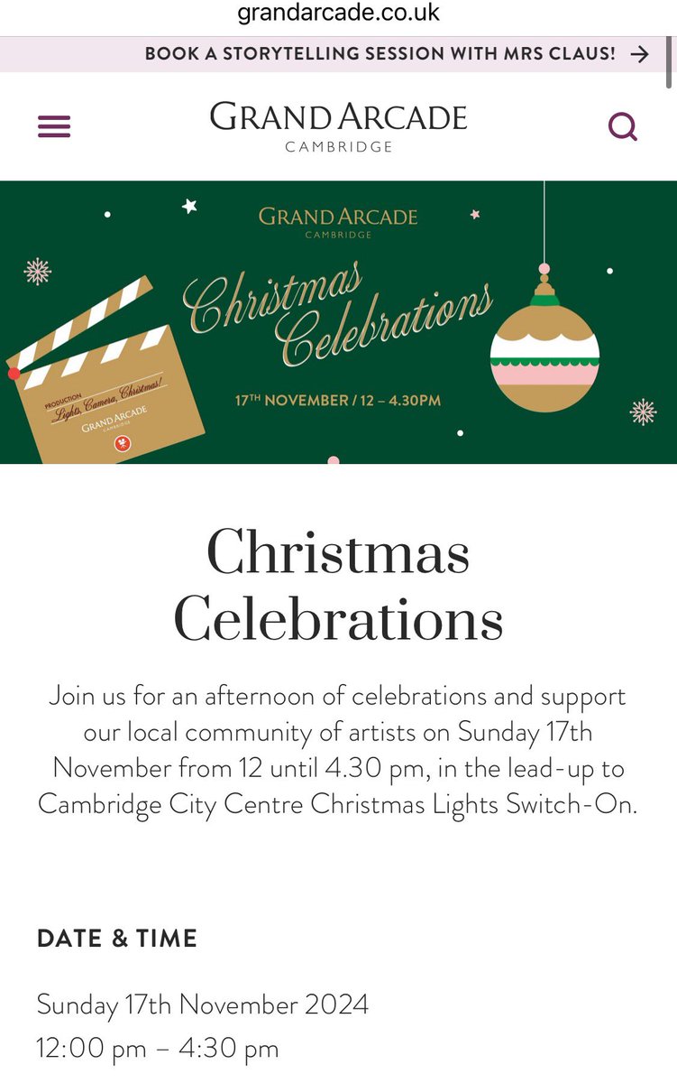 Jeremy Sallis (@jeremysallis) on Twitter photo 🥶Winter is coming this weekend…and so are the #Cambridge Xmas lights🎄🎅🏼 Privileged to be hosting the <a href="/Grand_Arcade/">Grand_arcade</a> switch-on once again this Sunday🤗 🥶Winter is coming this weekend…and so are the #Cambridge Xmas lights🎄🎅🏼 Privileged to be hosting the <a href="/Grand_Arcade/">Grand_arcade</a> switch-on once again this Sunday🤗