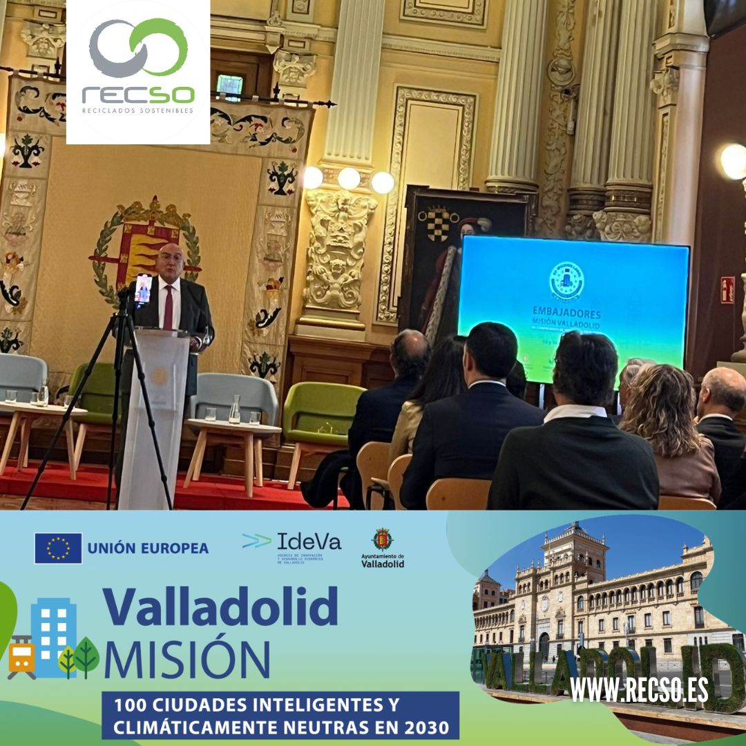 Eestamos involucrados como embajadores #MisiónValladolid en proporcionar unos áridos reciclados con los que contribuir a una ciudad más #sostenible disminuyendo el consumo de #recursos naturales y emisión de #CO2. <a href="/AyuntamientoVLL/">Ayto. de Valladolid</a> 

#Valladolid
#Ceroemisiones
#agenda2030
#rcd
