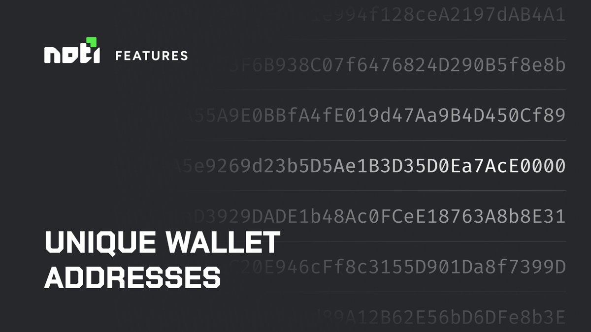 Unique Wallet Addresses Are Here! 

Stand out on the blockchain with unique wallet endings like “0000” or other cool suffixes. 😎 This is all about giving you something special and making the Noti experience even more fun and personal.

Create yourself a standout wallet for sniping: https://t.co/DRH76j2n0m

Let’s snipe in style! 🎯