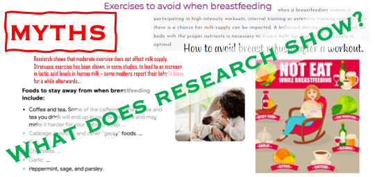 Many women are confused about the recommendations  for what to eat and whether to exercise while breastfeeding. We have made a video about what the scientific knowledge is on these topics. 
English: youtube.com/watch?v=9dFV_r…
Norwegian: youtube.com/watch?v=jGfOqQ…