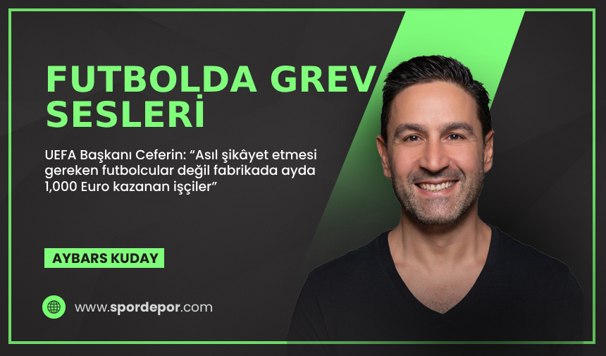 spordepormedya's tweet photo. Aybars Kuday yazdı. ✍️

Futbolda grev sesleri
🔗https://t.co/qRRqNeMIlA https://t.co/sfq78SHqGR