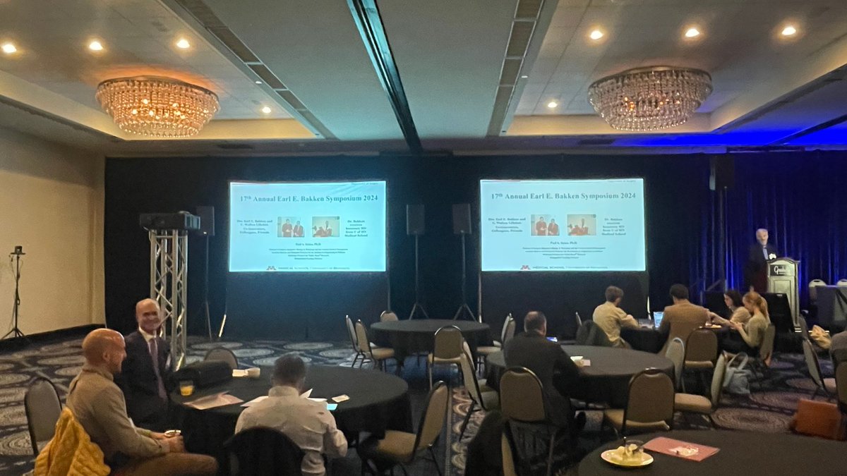Kicking off #UMNSurgery's 17th Annual Earl E. Bakken Symposium! This morning's sessions will be focusing on mitral and tricuspid valve disease, featuring presentations on state-of-the-art surgical, transcatheter, and robotic treatment options.
